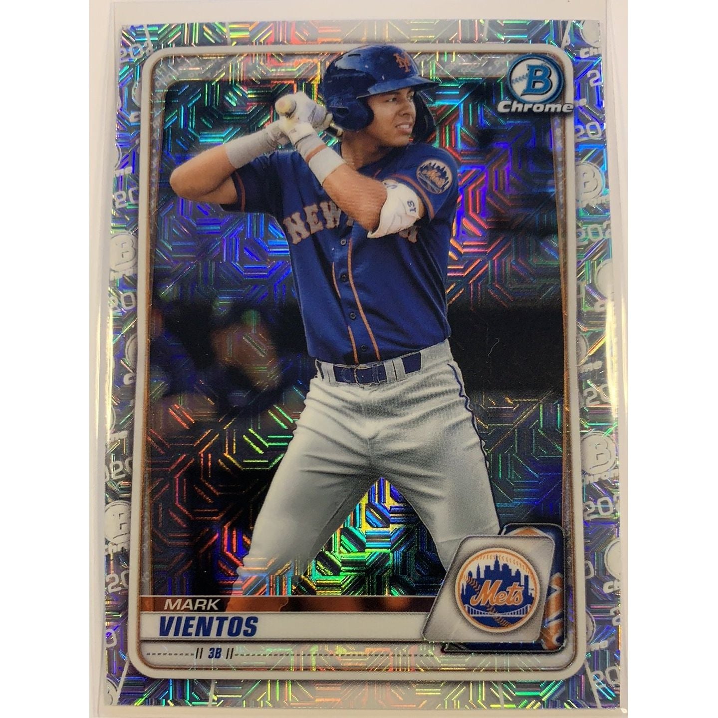  2020 Bowman Chrome Mark Vientos Mojo Refractor  Local Legends Cards & Collectibles