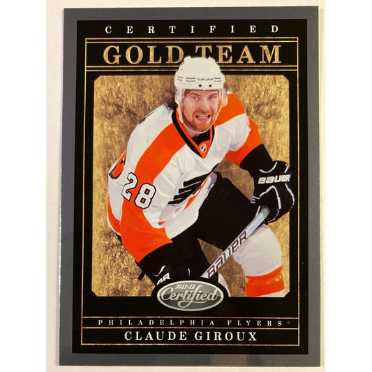  2011-12 Panini Certified Claude Giroux Certified Gold Team  Local Legends Cards & Collectibles