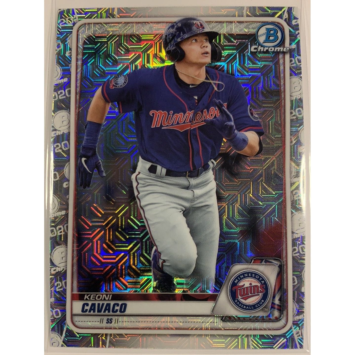  2020 Bowman Chrome Keoni Cavaco Mojo Refractor  Local Legends Cards & Collectibles