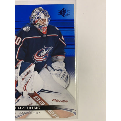  2019-20 SP Elvis Merzlikins Rookie Authentics  Local Legends Cards & Collectibles