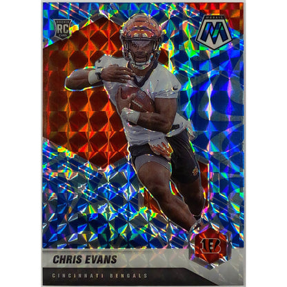 2021 Mosaic Chris Evans Blue Reactive Mosaic Prizm RC SP