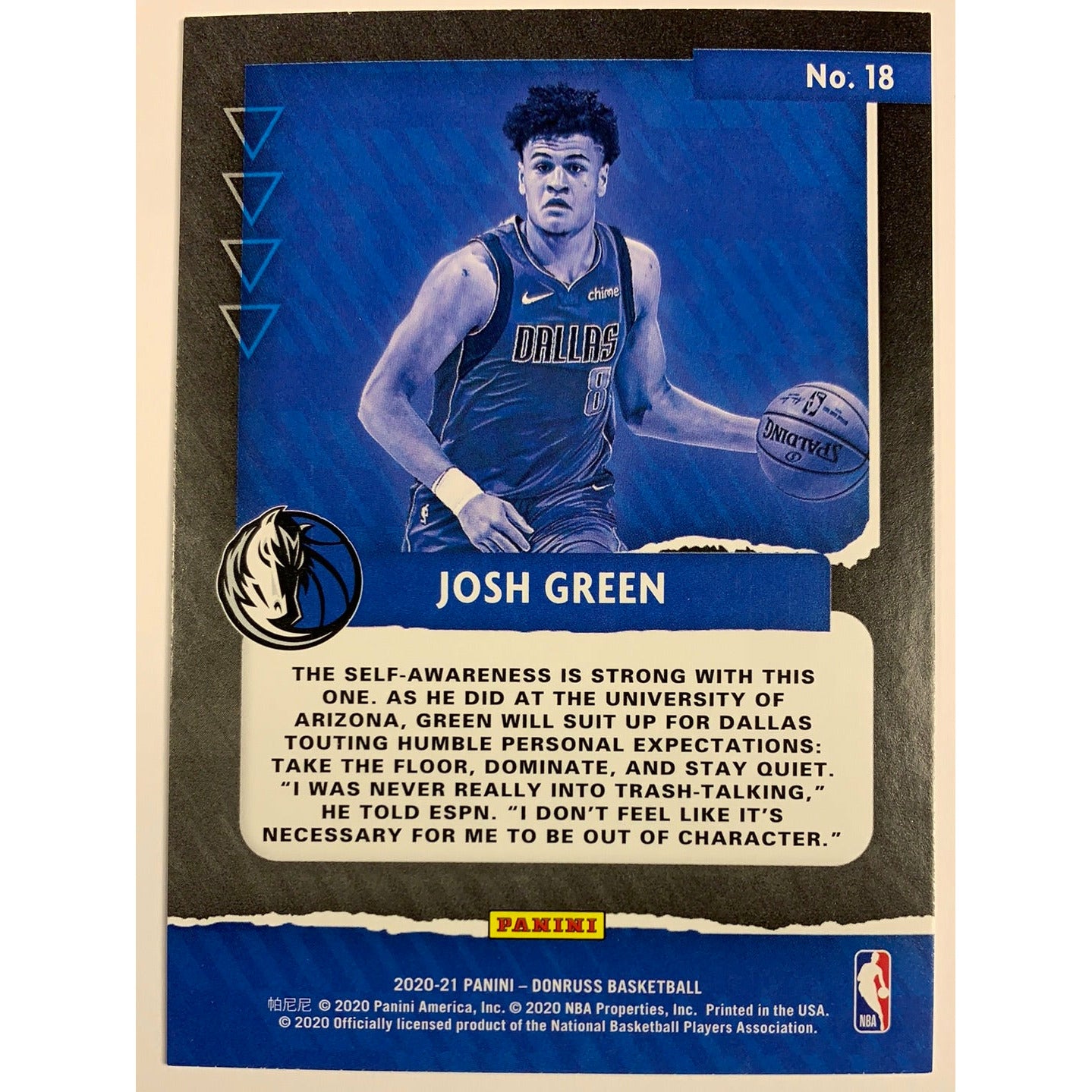  2020-21 Donruss Great Expectations Josh Green  Local Legends Cards & Collectibles