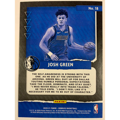  2020-21 Donruss Great Expectations Josh Green  Local Legends Cards & Collectibles