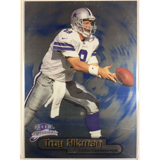 1998 Fleer Brilliants Troy Aikman 32b  Local Legends Cards & Collectibles