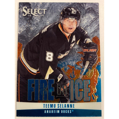 2013-14 Select Teemu Selanne Fire On Ice