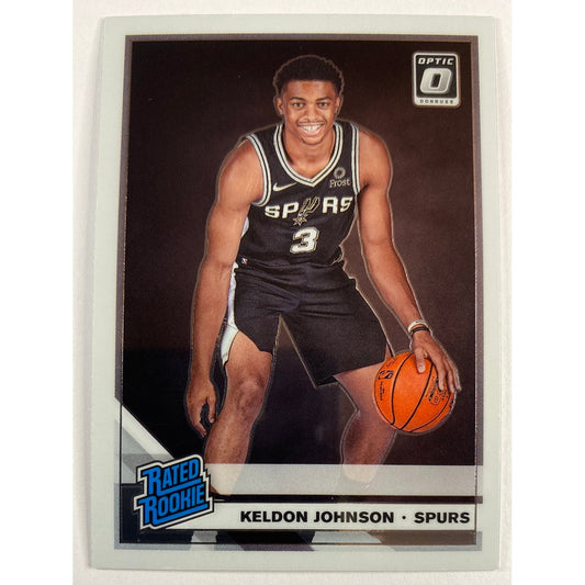 2019-20 Donruss Optic Keldon Johnson Rated Rookie