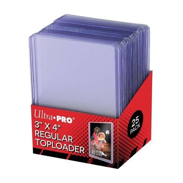  Ultra-Pro Regular 35pt Toploader 3”x4” Rigid Card Protectors  Local Legends Cards & Collectibles