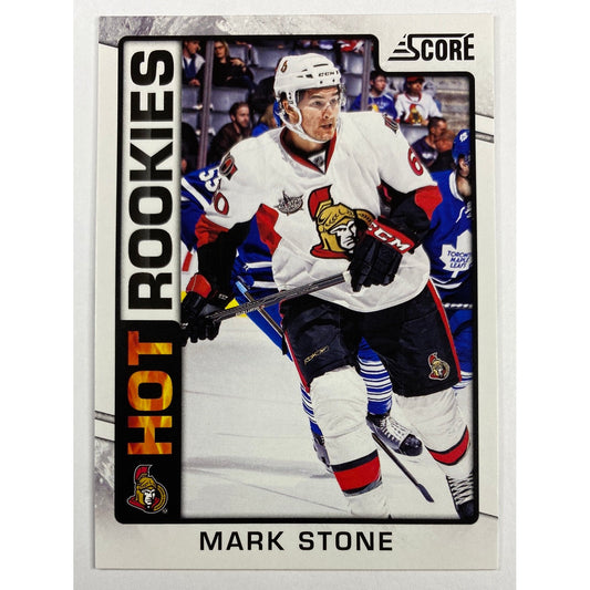 2012-13 Score Mark Stone Hot Rookies