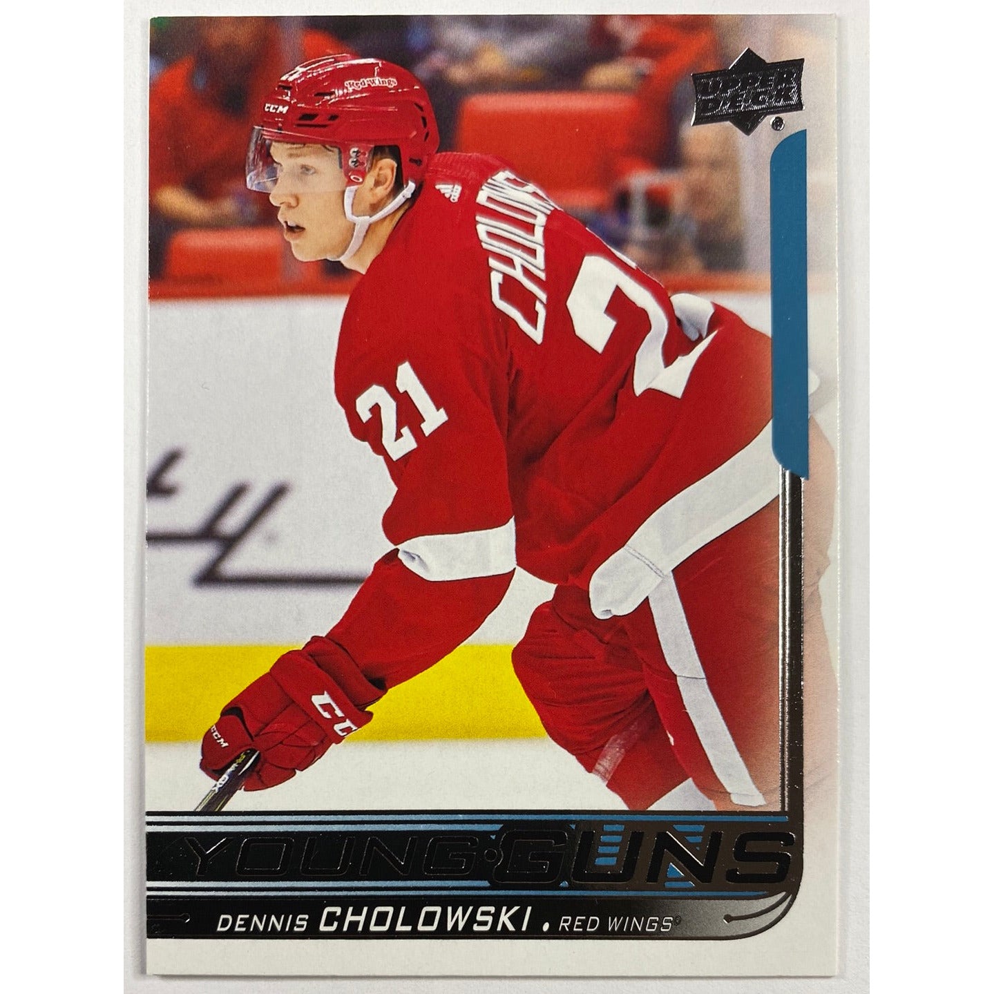 2018-19 Upper Deck Series 1 Dennis Cholowski Young Guns