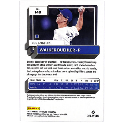 2022 Donruss Walker Buehler Red Parallel /2022