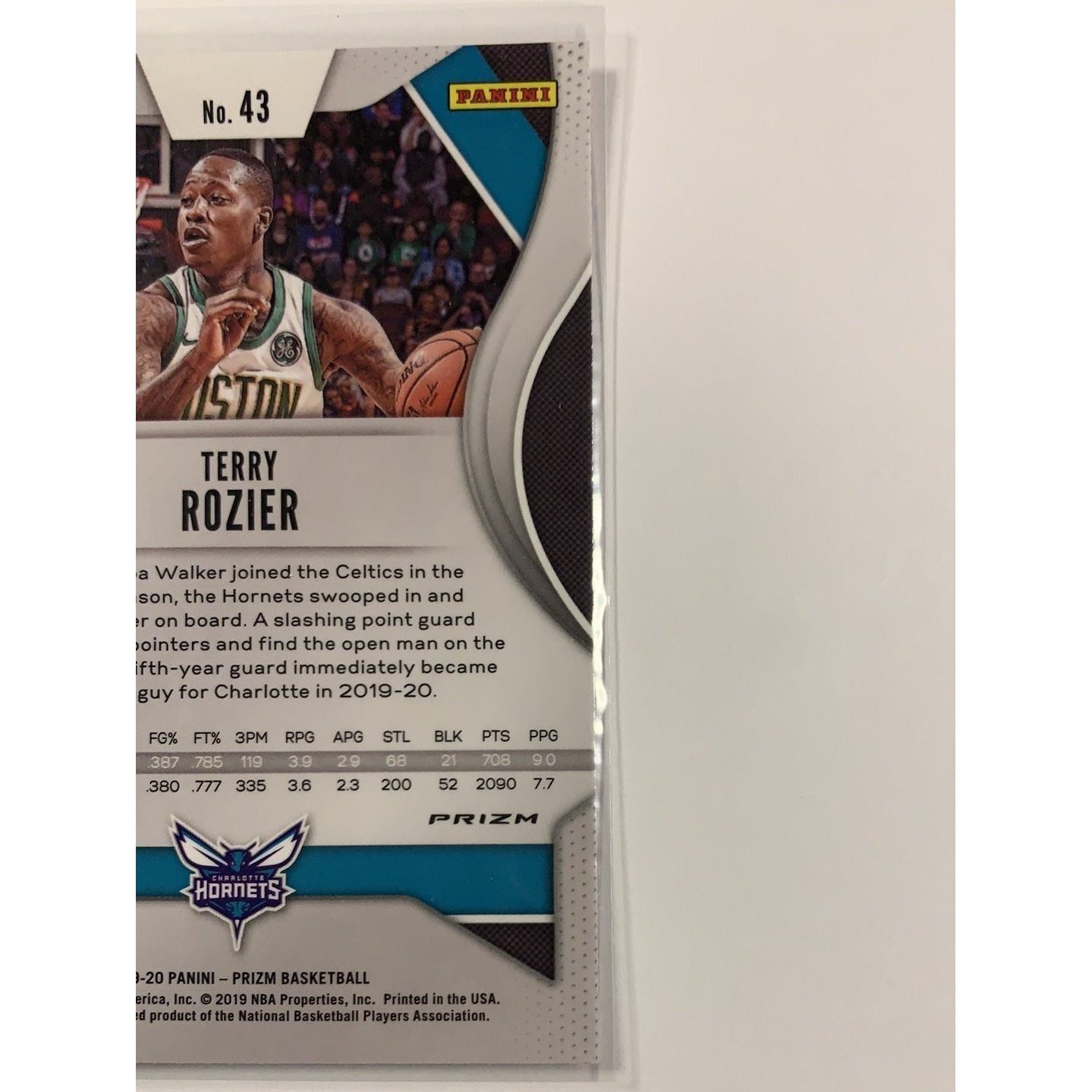  2019-20 Panini Prizm Terry Rozier Red and Blue Prizm  Local Legends Cards & Collectibles