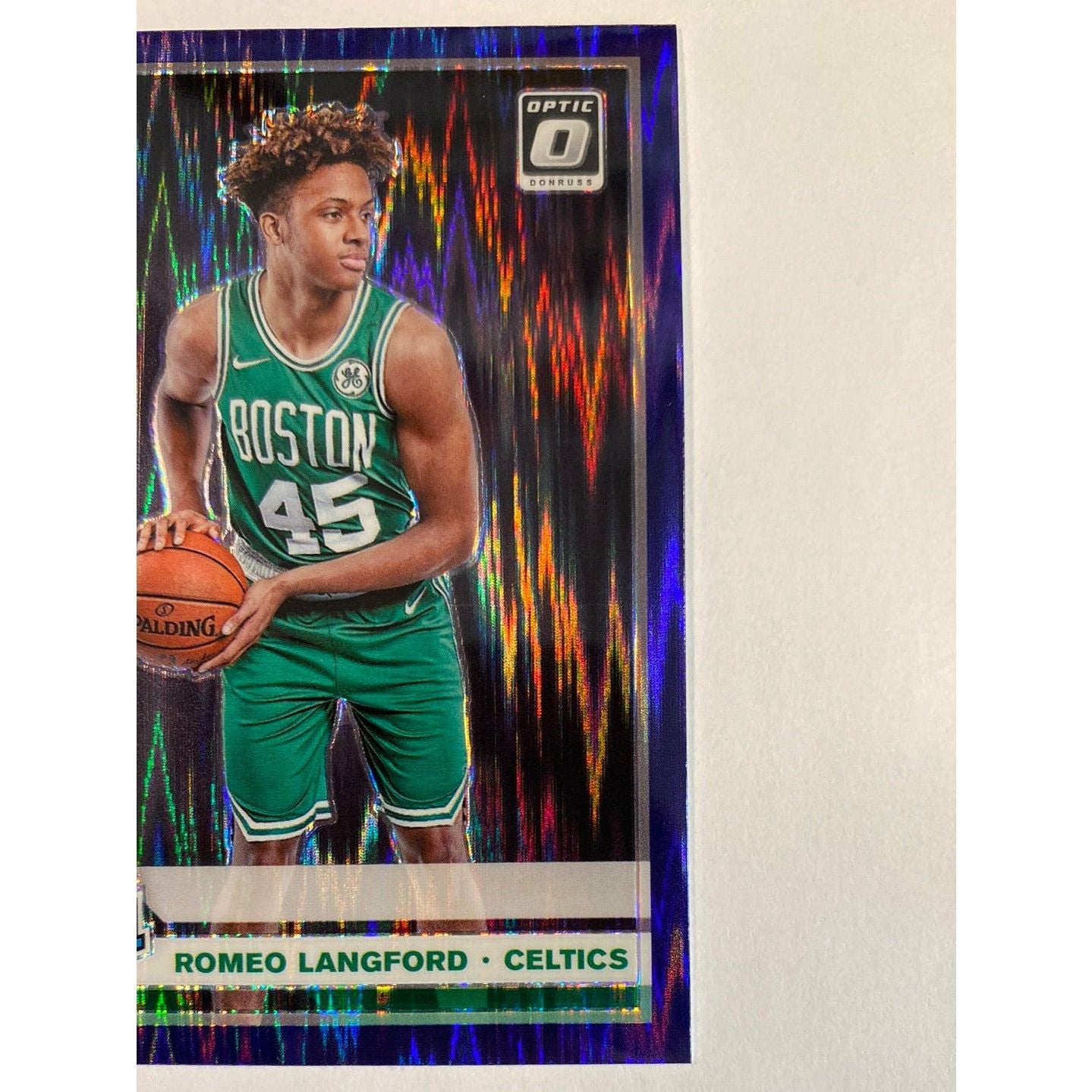  2019-20 Donruss Optic Romeo Langford Purple Shock Prizm Rated Rookie  Local Legends Cards & Collectibles