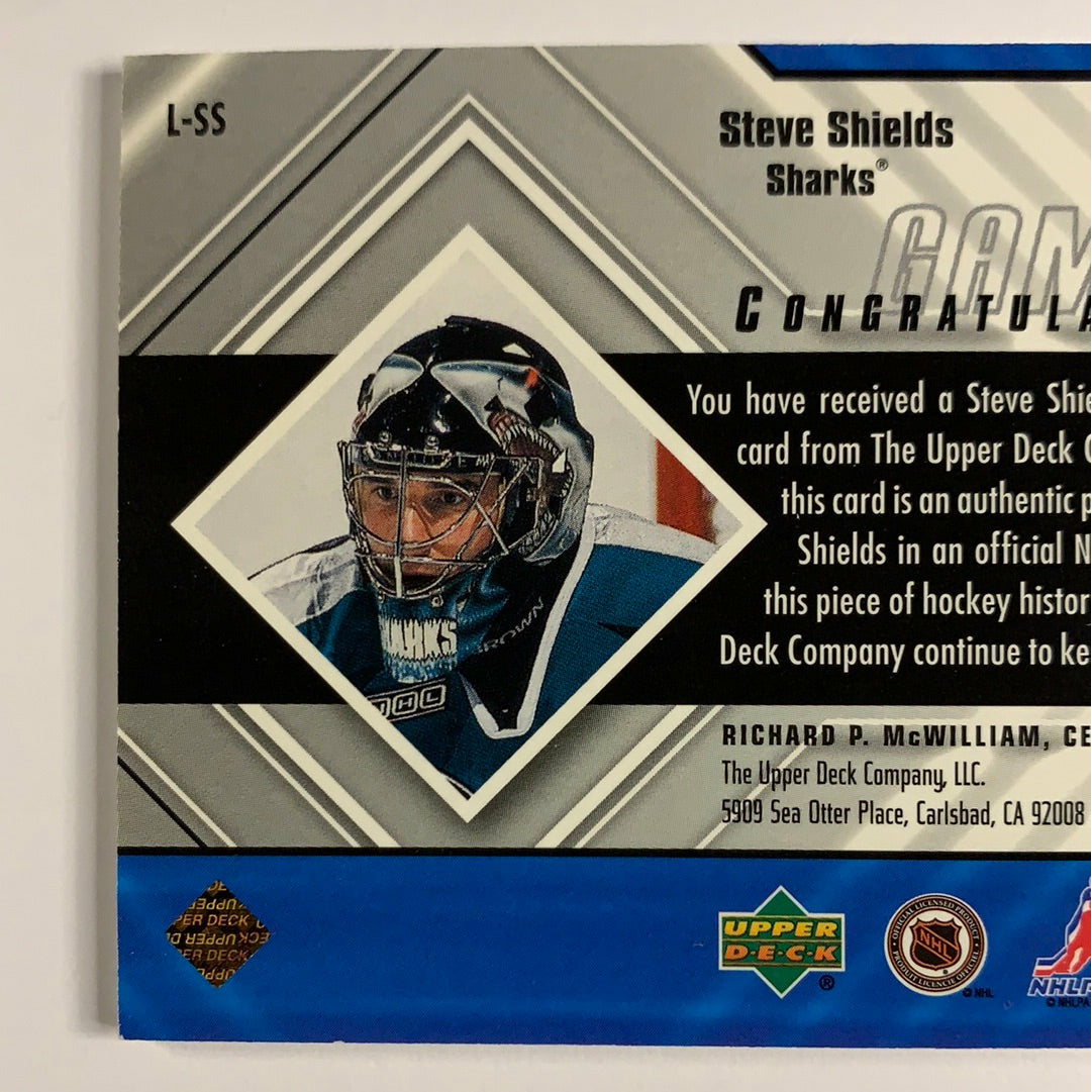 1999-2000 Black Diamond Steve Shields Game Gear
