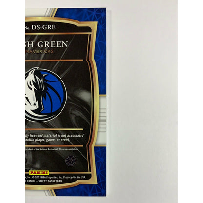 2020-21 Select #18 Overall Draft Pick Josh Green Jersey Patch