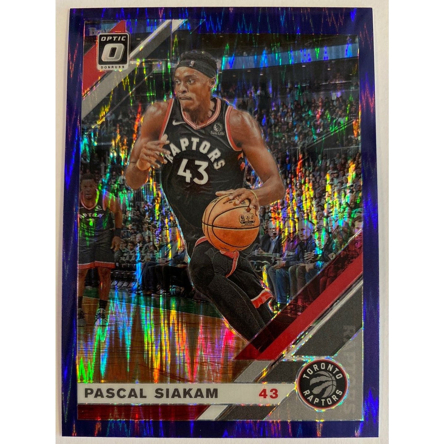  2019-20 Donruss Optic Pascal Siakam Purple Shock Prizm  Local Legends Cards & Collectibles