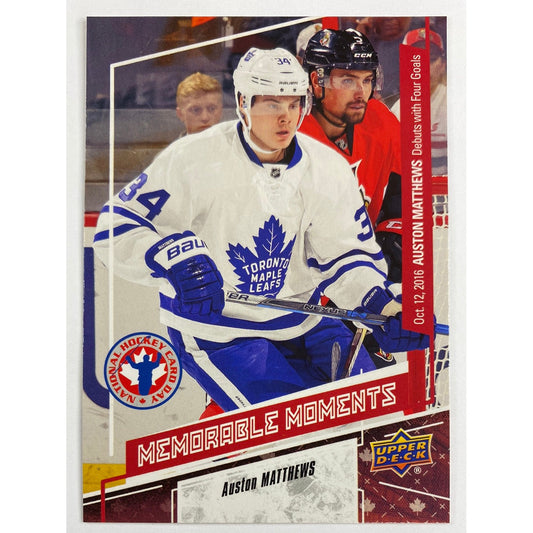 2017 National Card Day Auston Matthews Memorable Moments