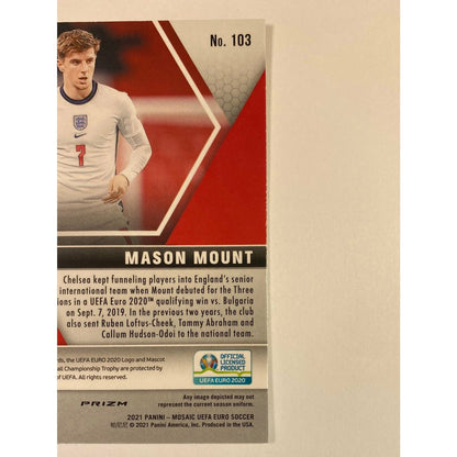 2021 Mosaic UEFA Euro Mason Mount Pink Mosaic