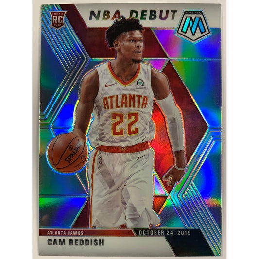 2019-20 Mosaic NBA Debut Cam Reddish Silver Prizm