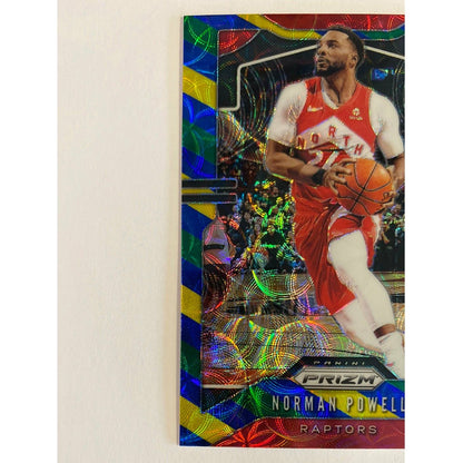 2019-20 Panini Prizm Norman Powell Yellow Red Green Blue Prizm