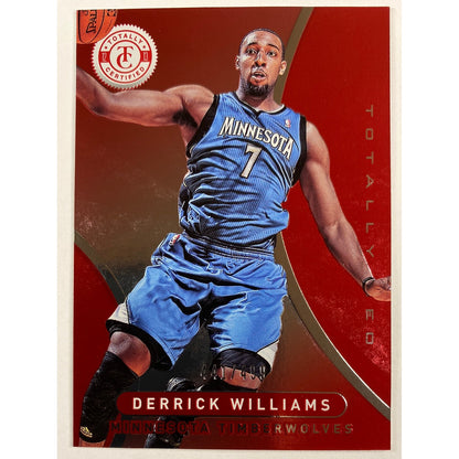 2012-13 Totally Certified Derrick Williams Totally Red /499