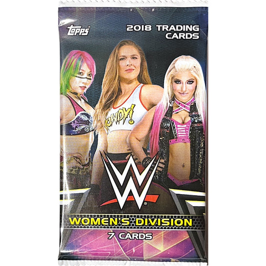 2018 Topps Women’s Division WWE Wrestling Retail Pack