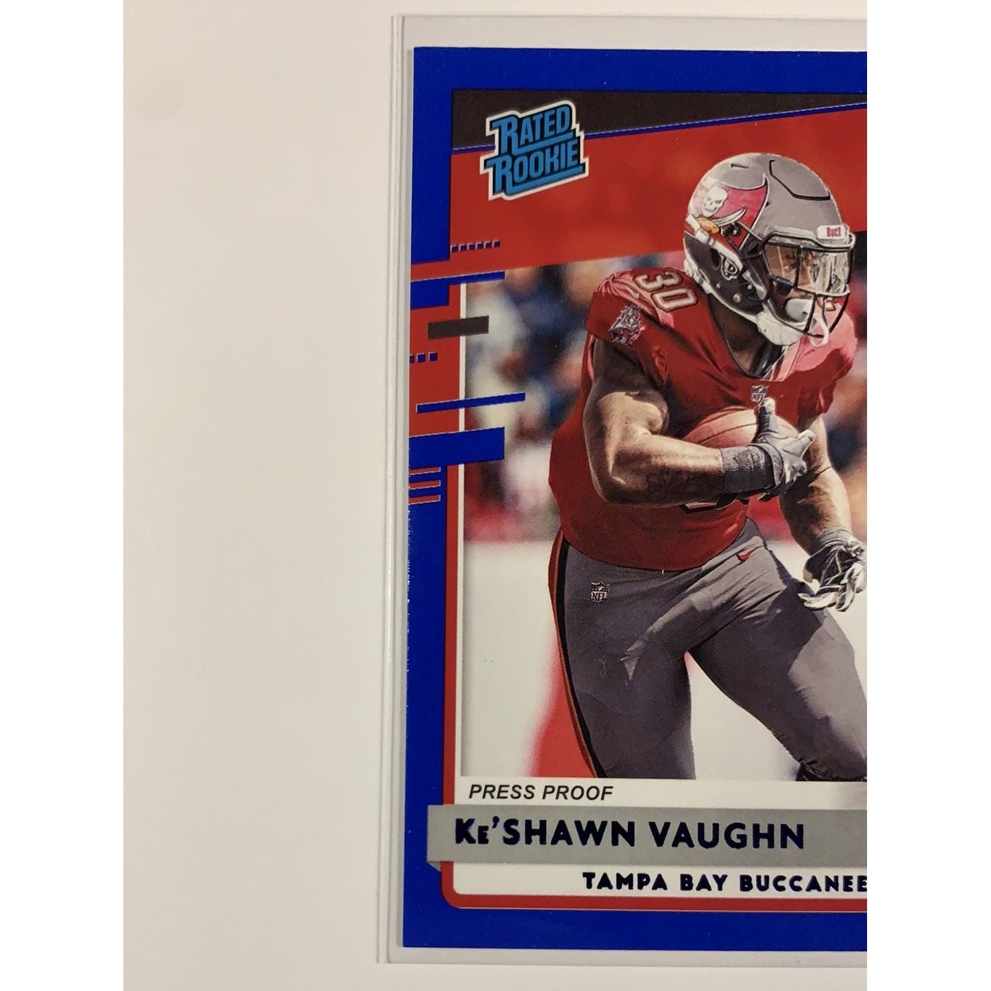  2020 Donruss Ke’Shawn Vaughn Blue Press Proof Rated Rookie  Local Legends Cards & Collectibles