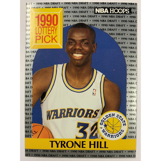 1989-90 Hoops Tyrone Hill 1990 Lottery Pick