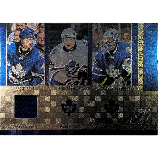  2011-12 Panini Zenith Nazem Kadri Phill Kessel Jonás Gustavsson Mozaics Jersey Patch  Local Legends Cards & Collectibles