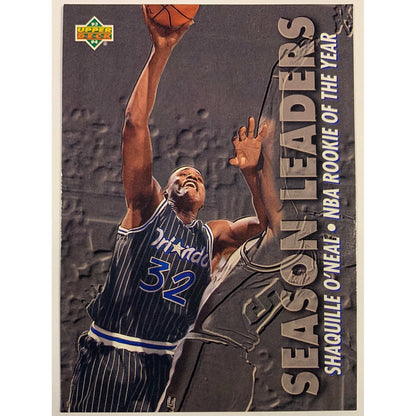  1993-94 Upper Deck Shaquille O’Neal Season Leaders  Local Legends Cards & Collectibles