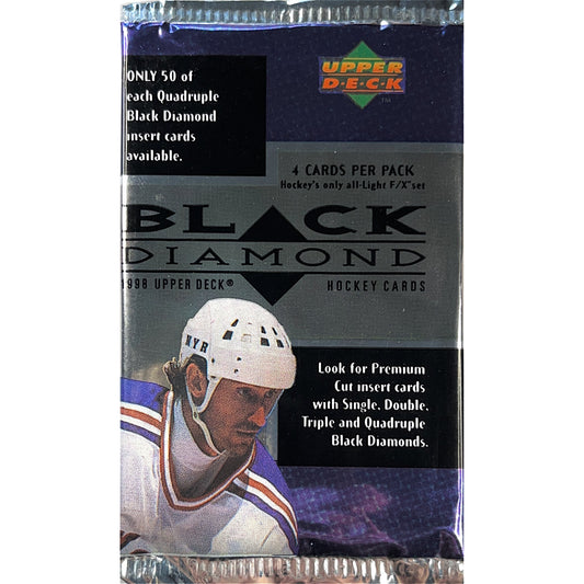 1997-98 Upper Deck Black Diamond NHL Hockey Hobby Pack