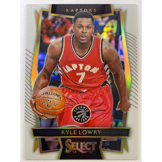 2016-17 Select Kyle Lowry White Holo Prizm /149