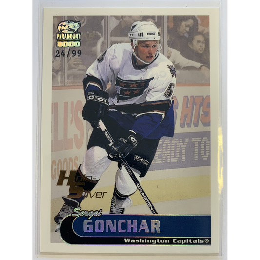  2000 Paramount Sergei Gonchar Holo Silver /99  Local Legends Cards & Collectibles