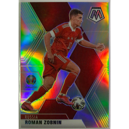 2021 Mosaic UEFA Roman Zobnin Silver Holo