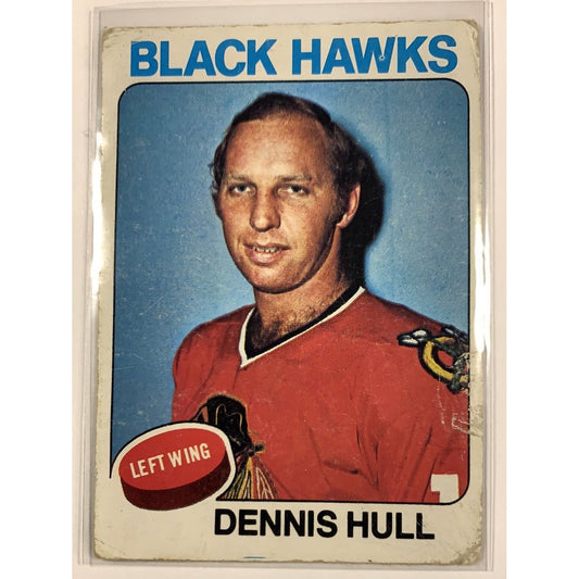  1975-76 Topps Dennis Hull  Local Legends Cards & Collectibles