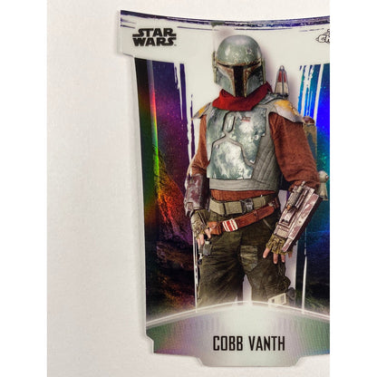 Topps Chrome The Mandalorian Beskar Chrome Die Cut Refractor