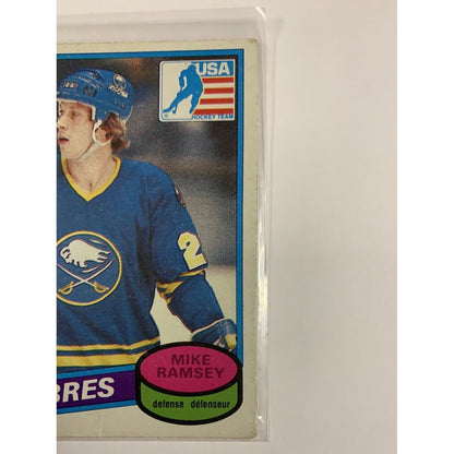 1980-81 O-Pee-Chee Mike Ramsey Team USA Insert  Local Legends Cards & Collectibles