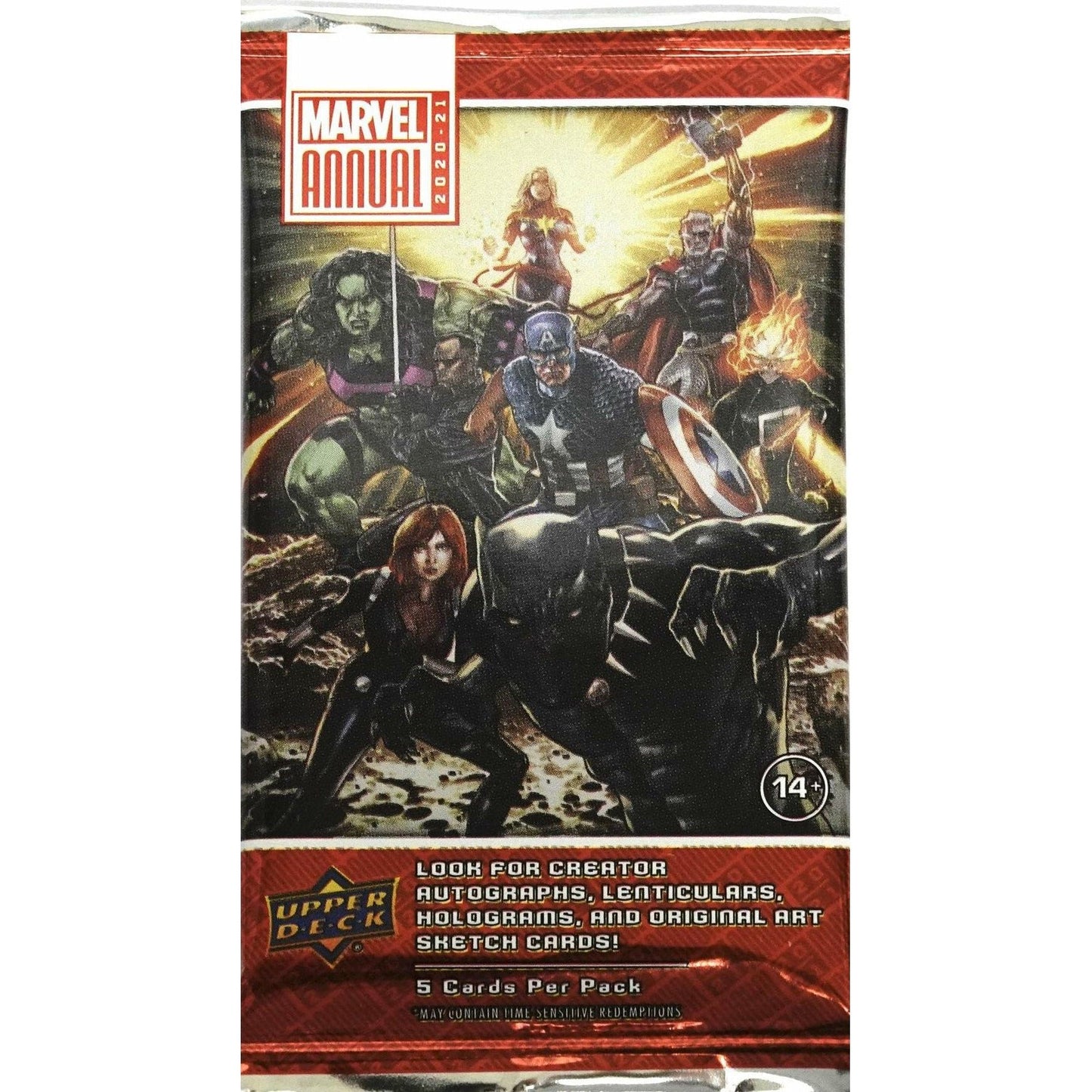 2020-21 Upper Deck Marvel Annual Retail Pack