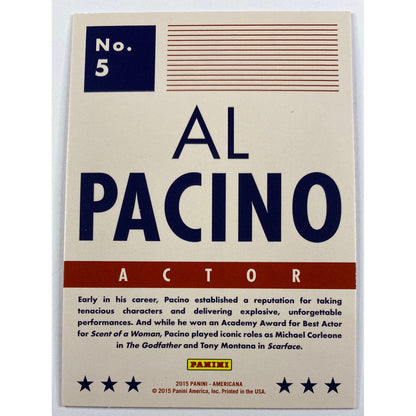 2015 Americana Al Pacino Red Holo
