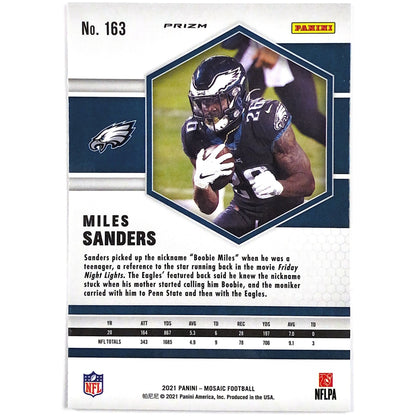 2021 Mosaic Miles Sanders Pink Mosaic Prizm