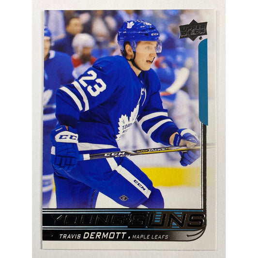 2018-19 Upper Deck Series 1 Travis Dermott Young Guns