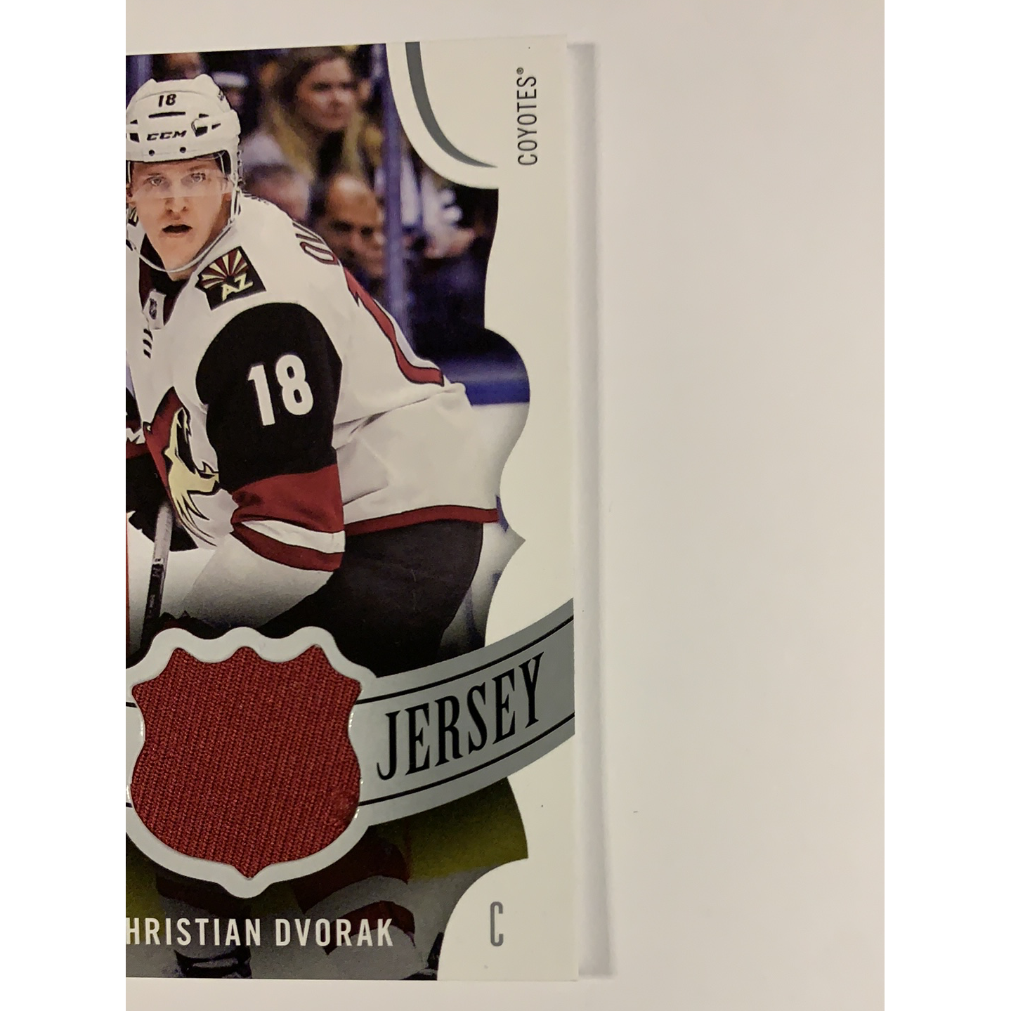  2018-19 Upper Deck Christian Dvorak Game Jersey  Local Legends Cards & Collectibles