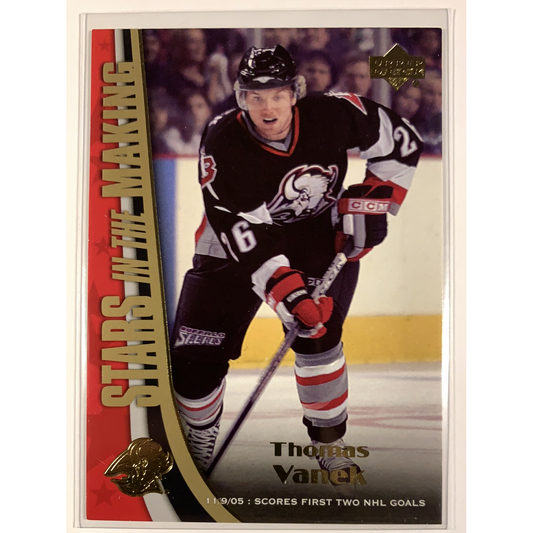  2005-06 Upper Deck Series 2 Thomas Vanek Stars in the Making  Local Legends Cards & Collectibles