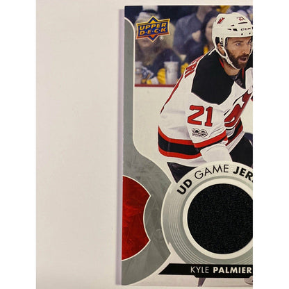 2017-18 Upper Deck Series 1 Kyle Palmieri UD Game Jersey