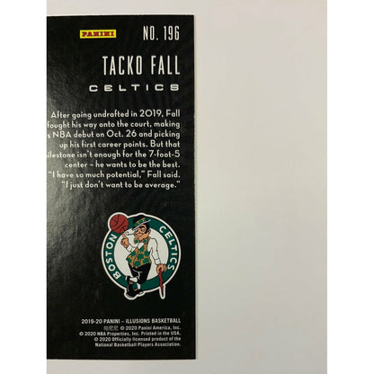 2019-20 Illusions Tacko Fall Rookie Card