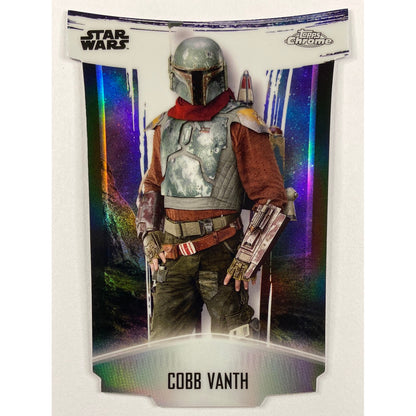 Topps Chrome The Mandalorian Beskar Chrome Die Cut Refractor