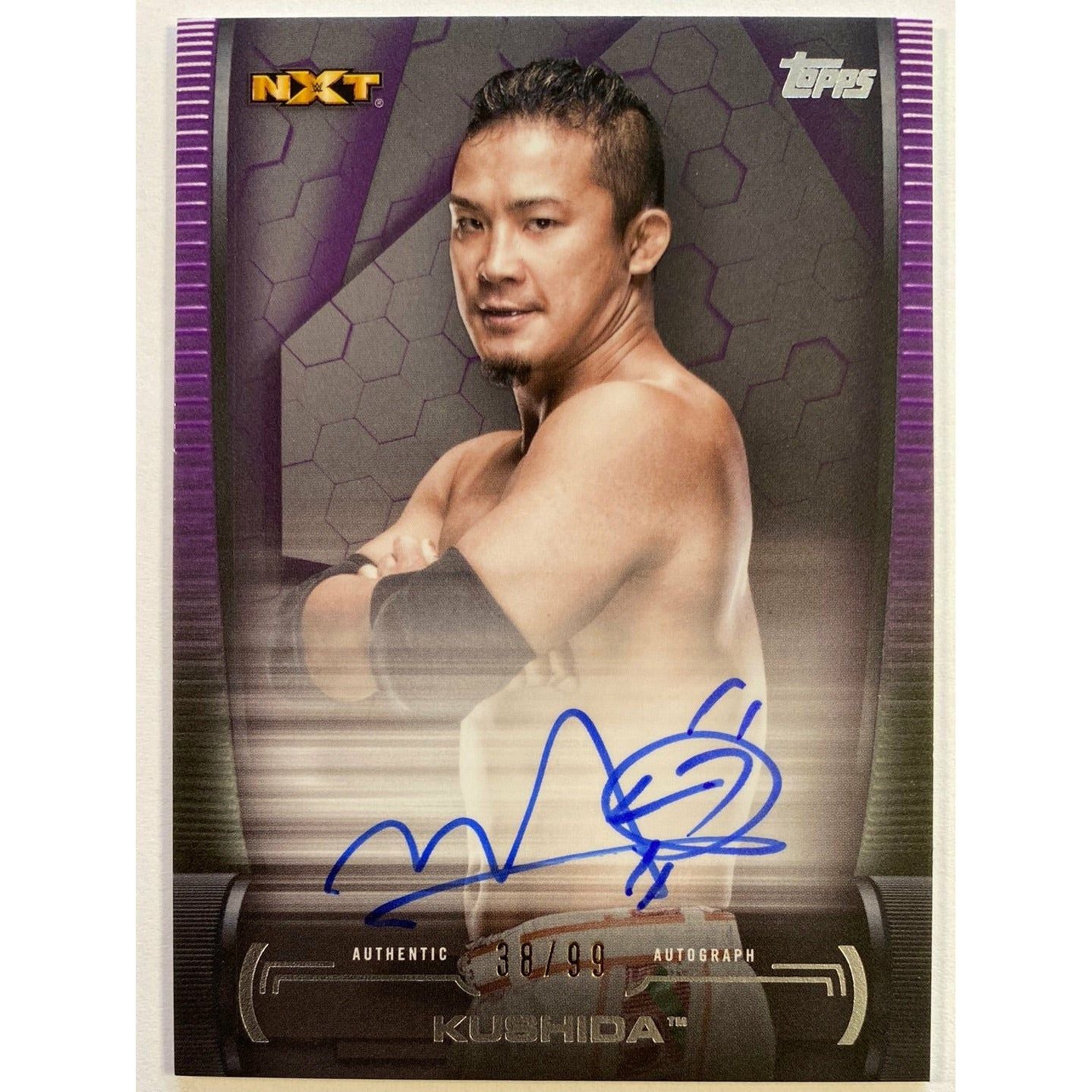  2021 Topps WWE Undisputed Kushida Purple Auto /99  Local Legends Cards & Collectibles