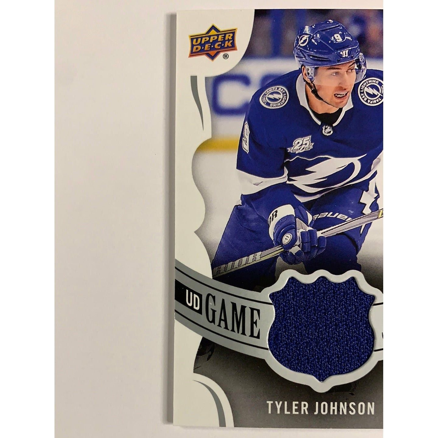 2018-19 Upper Deck Series 1 Tyler Johnson Game Jersey