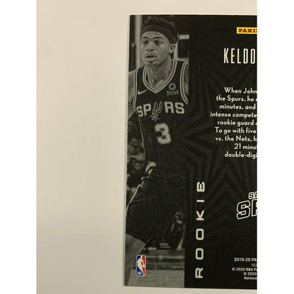 2019-20 Illusions Keldon Johnson RC
