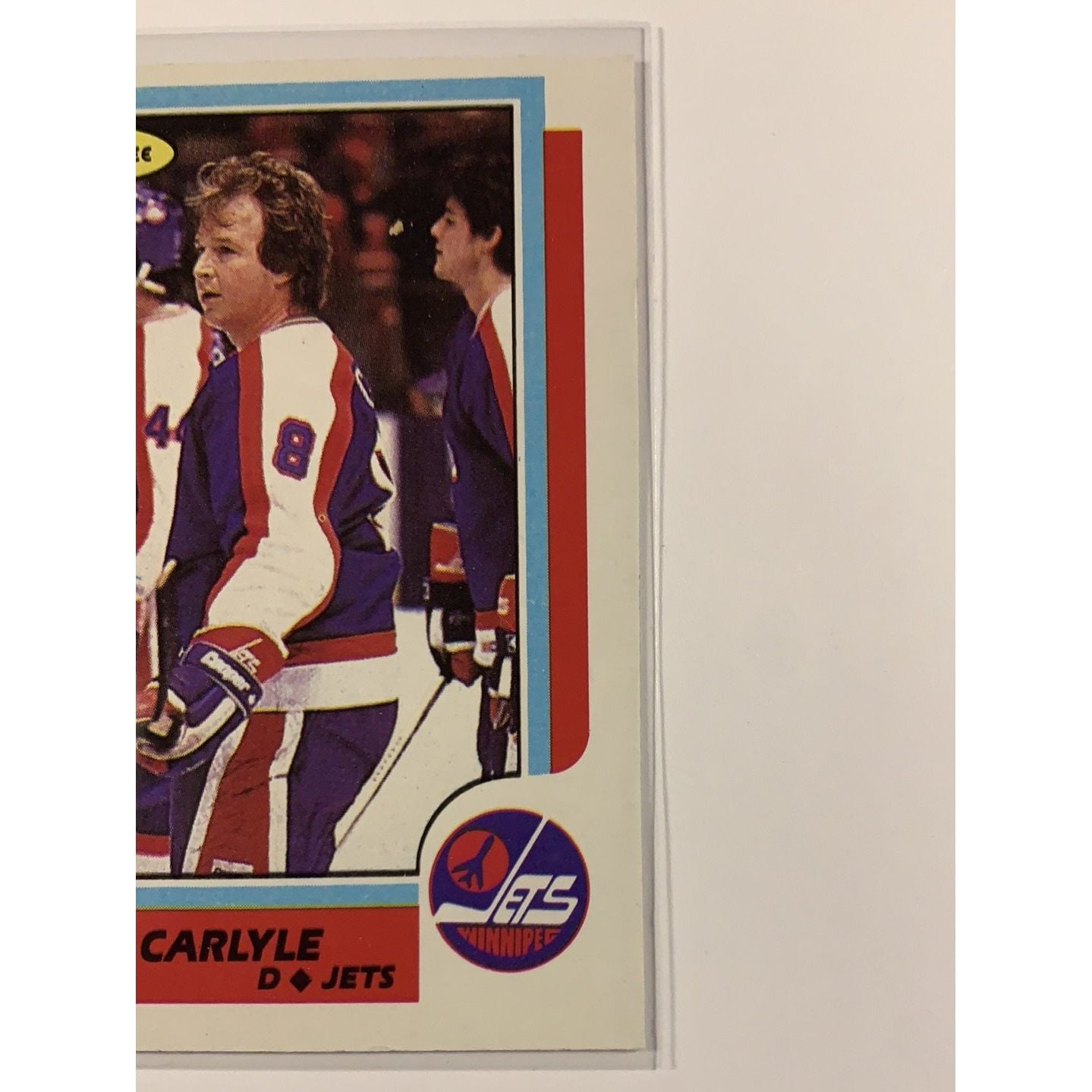  1986-87 O-Pee-Chee Randy Carlyle base #144  Local Legends Cards & Collectibles