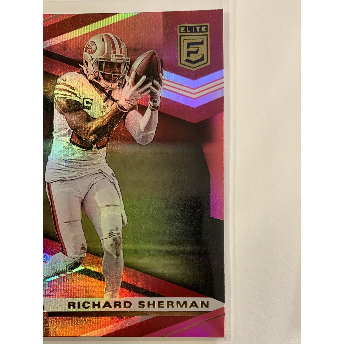  2020 Donruss Elite Richard Sherman Pink Parallel  Local Legends Cards & Collectibles
